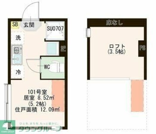 ハーモニーテラス富士見台IIIの物件間取画像